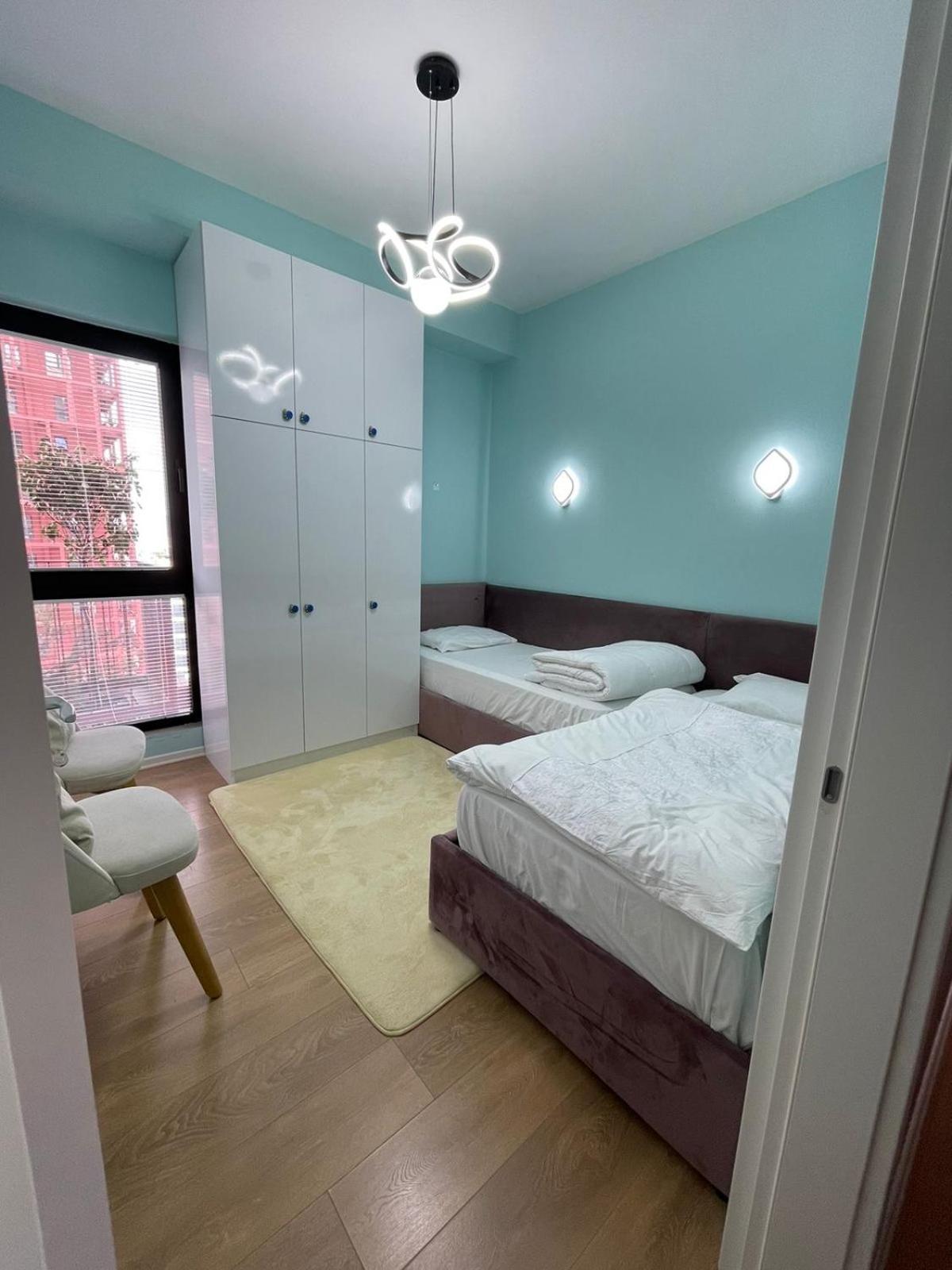 Garden Building Luxury Apartment Tiran Dış mekan fotoğraf